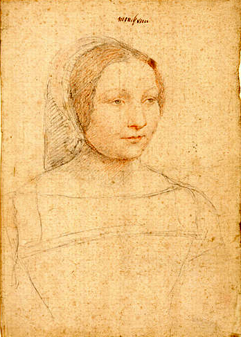 Marie-Clophas de Montchenu - Portrait vers 1535